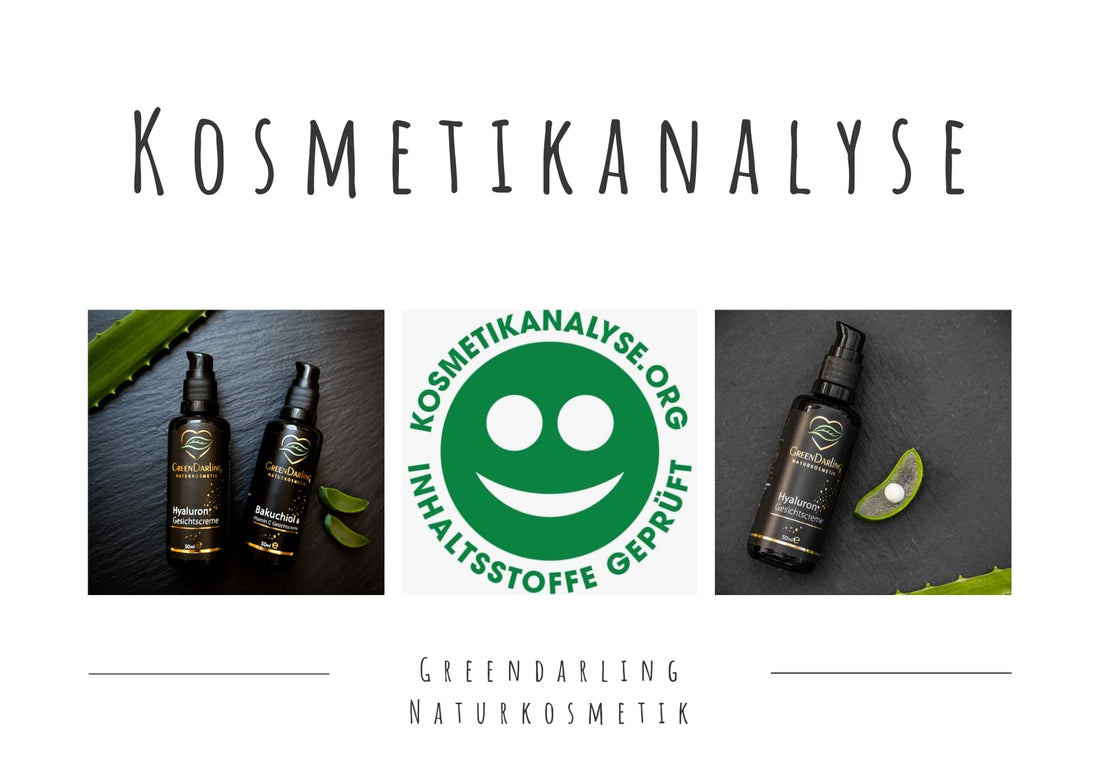 Geprüft von der Kosmetikanalyse „sehr gut“